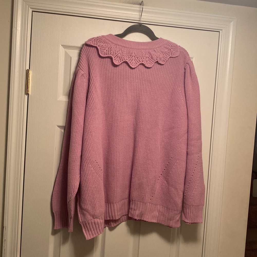 Brand New Who What Wear Orchid Sweater…size 3X - Picture 2 of 5